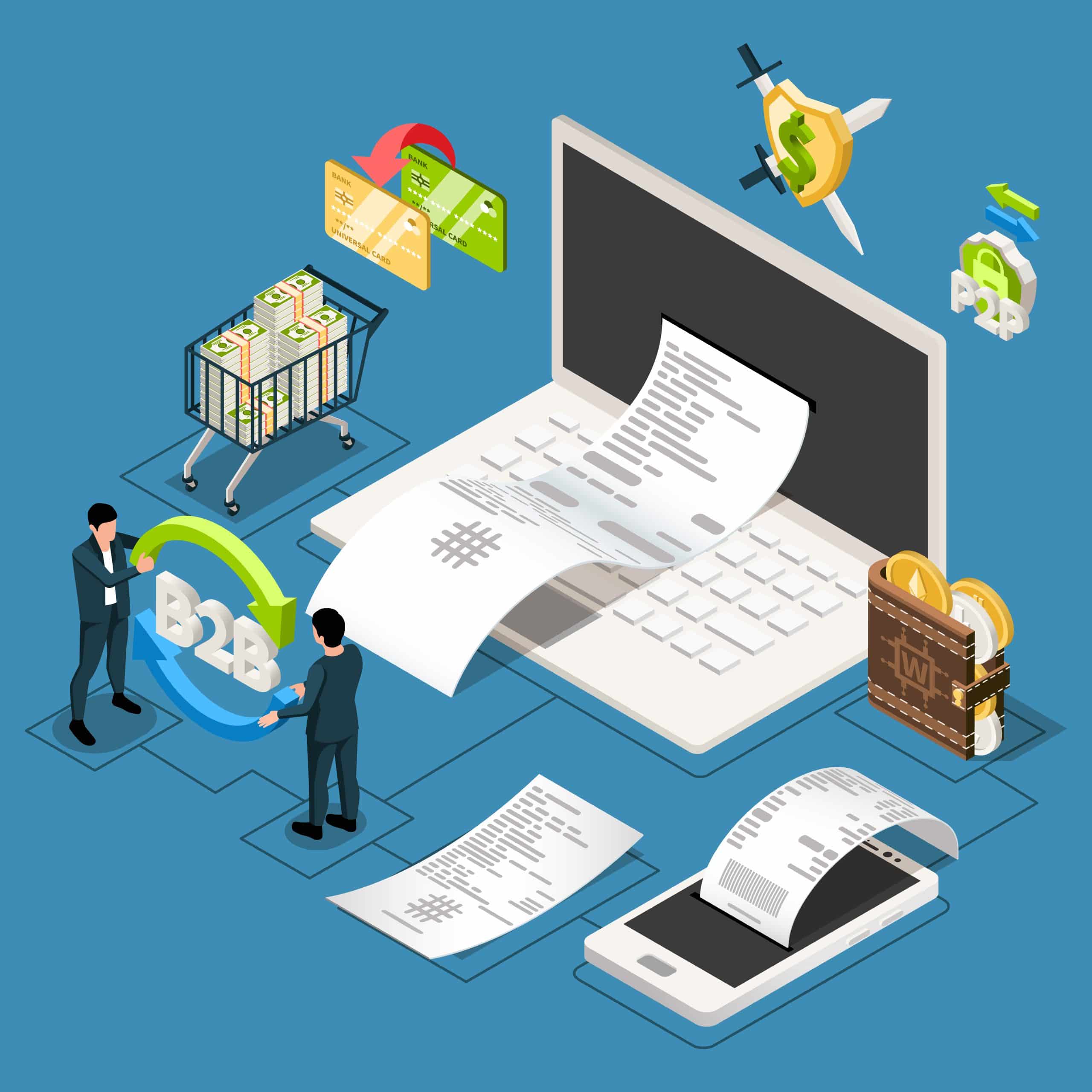 Facture électronique b2b